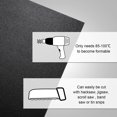 thumbnail image 4 of 6 Pieces ABS Plastic Sheets Moldable Plastic Sheets Application Plastic Sheets with High Tensile and Impact Strength for DIY Crafts Projects Home Applications, 12 x 12 Inch, 4 of 7