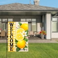 thumbnail image 3 of Amhnf Welcome Lemon Garden Flag For Home Outdoor Garden Yard Decor 12x18 inch, 3 of 5
