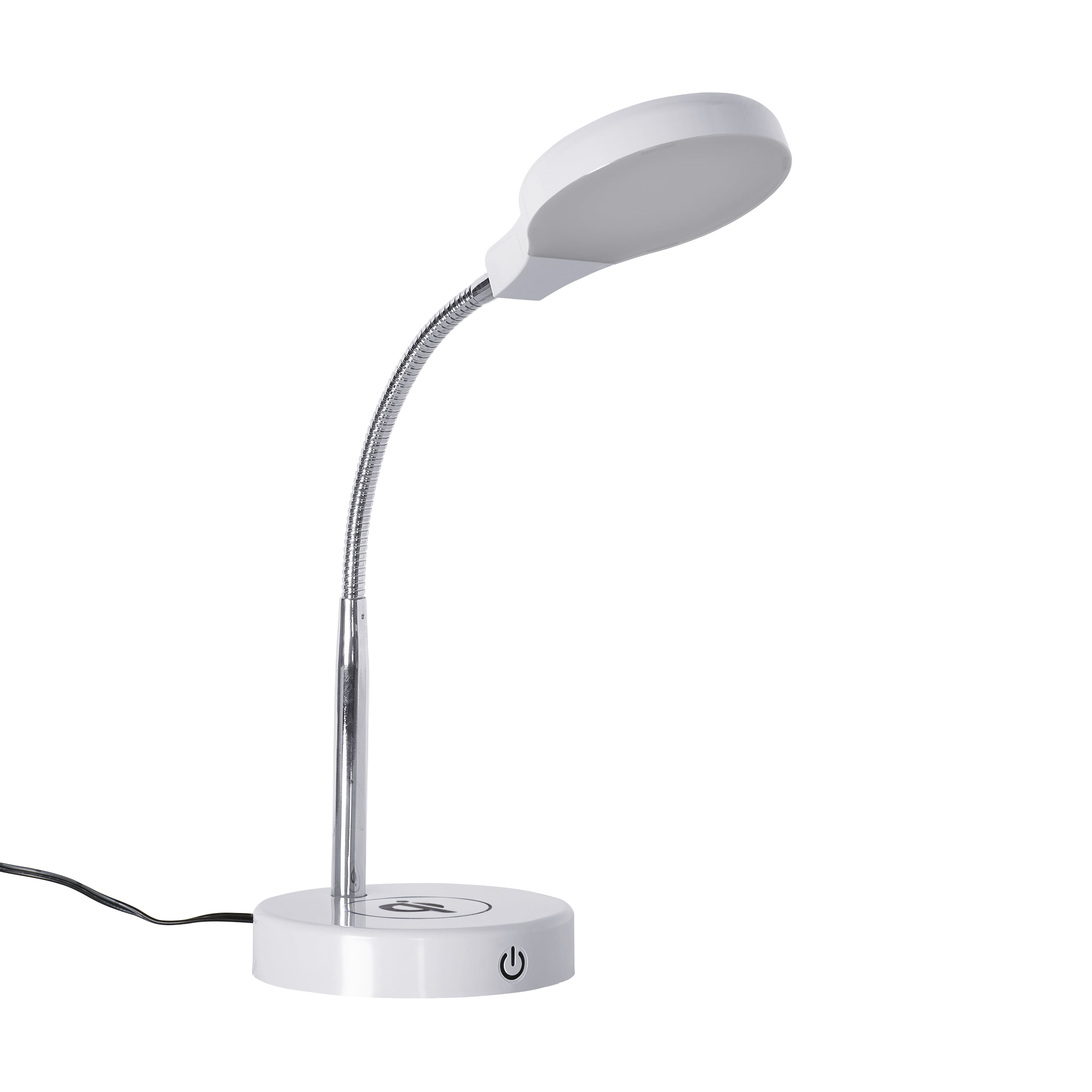 mainstays led wireless charging desk lamp instructions
