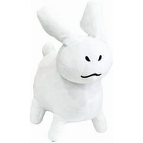 Bootesun White Gubby Plushies, Unique Gubby Stuffed Animals - Soft, Collectible Plush Toys - Kawaii Home Decorations - Birthday and Christmas Gifts - Room Decors for Video Game Fans