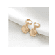 thumbnail image 3 of Pendientes Xtellar dorado Aretes Dorados Concha Elegantes Regalo, 3 of 4