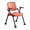 Orange_Without, variant on Office Chairs Ergonomic,Training Chair with Wheels,Soft Seat Cushion, Folding Chair for Home School Waiting Room Stacking