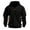 Black, variant on AIEOTT Boy's Quarter Zip Hoodies Long Sleeve Fall Pullover Kids Tactical Sweatshirt, Lightweight Fleece - 5 to 15 Years