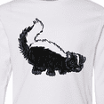 thumbnail image 4 of Inktastic Animals Cute Skunk Long Sleeve Youth T-Shirt, 4 of 5