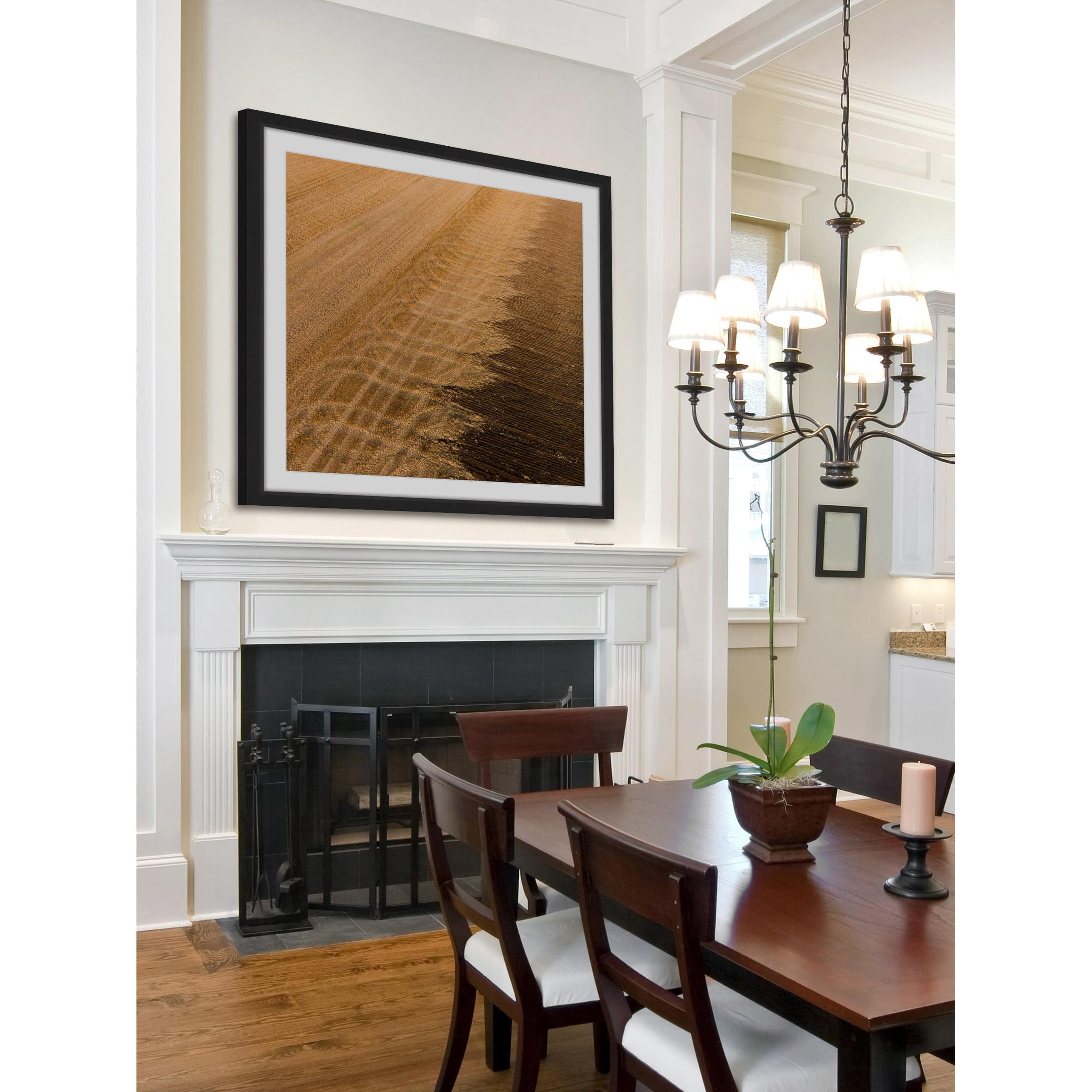 marmont hill 'wheat field' framed print