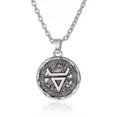 thumbnail image 2 of Amuleto y talismán eslavo con símbolo de Veles de Dawapara, colgante, patrón de la sabiduría, joyería de moda, accesorios para mujer, collar - AA128461 - Código de modelo 295 AA128461, 2 of 5