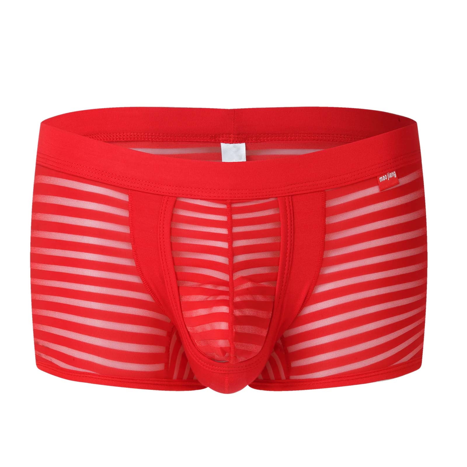 Equipo Underwear for Men Bulge Shorts Briefs Men's Underwear Pouch Flag  Striped Boxer Sweat Reducing Underwear, Red, Small : : Clothing,  Shoes & Accessories