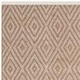 thumbnail image 5 of SAFAVIEH Montauk Kimberlyn Geometric Diamond Cotton Area Rug, Beige/Ivory, 2'6" x 4', 5 of 6