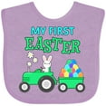 thumbnail image 3 of Inktastic My First Easter Bunny and Tractor Boys or Girls Baby Bib, 3 of 4