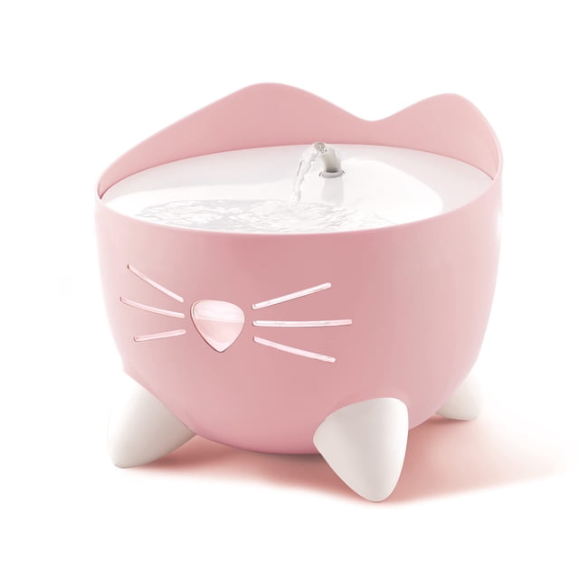 Fuente de agua para gatos Catit PIXI Bebedero Color: rosa