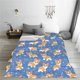 thumbnail image 5 of Fotbe Corgi Manta de Franela Acolchonada con Estampado, Súper Suave y Esponjosa, Extra Grande para Sofá, Cama, Uso Todo el Año-80"x60", 5 of 7