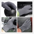 thumbnail image 4 of CPHDW7 Microfibre Dusting Glove 1 Pair for Blinds Shelves Car Interior Reusable Washable Cleaning Gloves for Household Plants Furniture Screens Car, 4 of 5