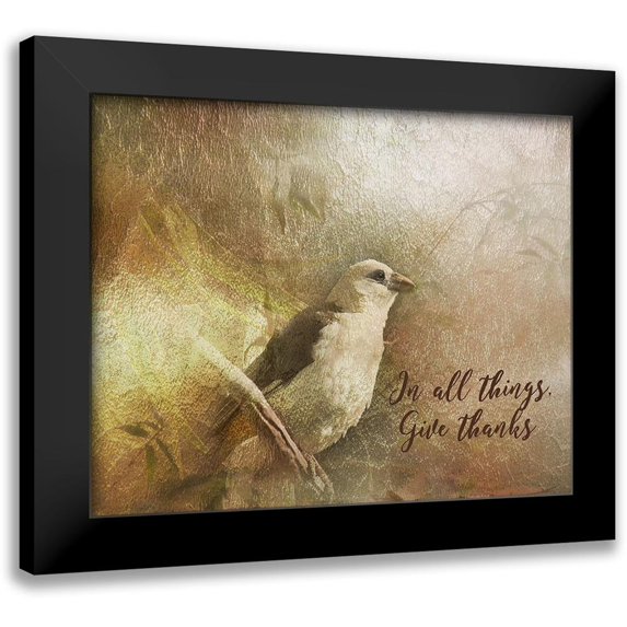Murdock, Ramona 18x15 Black Modern Framed Museum Art Print Titled - Give Thanks