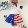thumbnail image 5 of NIEWTR Baby Girl Clothes Summer Girls Clothes Short Sleeves Lace Cute Romper Bodysuit Outfits Headband 0-18 Months(A-White,6-9 Months), 5 of 9