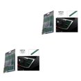 thumbnail image 1 of Transemion NEW 10pcs/set Universal Car Air Conditioner Outlet Decoration U Shape No.06 2Set, 1 of 6