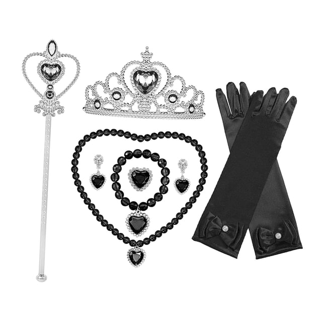Conjunto de disfraz de princesa Salvador con diamantes de imitación para puesta en escena