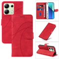 thumbnail image 4 of Flip Case For FOXDOCK Xiaomi Redmi Note 13 4G Card Slots and Kickstand Function Skin Feel Leather, 4 of 5