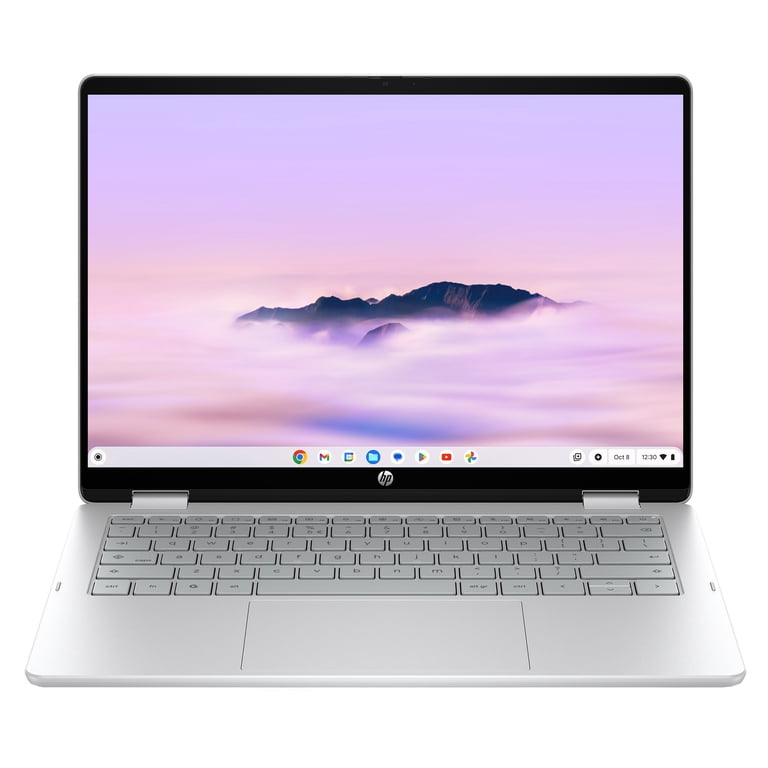 HP Chromebook x360 Plus 14 Laptop PC 2K Chrome OS Intel Core 3 8GB