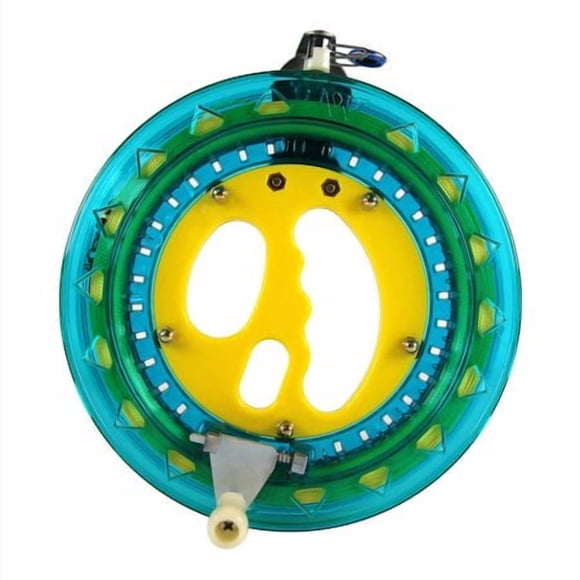 Mint'S Colorful Life Kite String Reel Winder 7Inches Dia With 600 Feet Line (60 Lbs) For Kids/Teens Blue