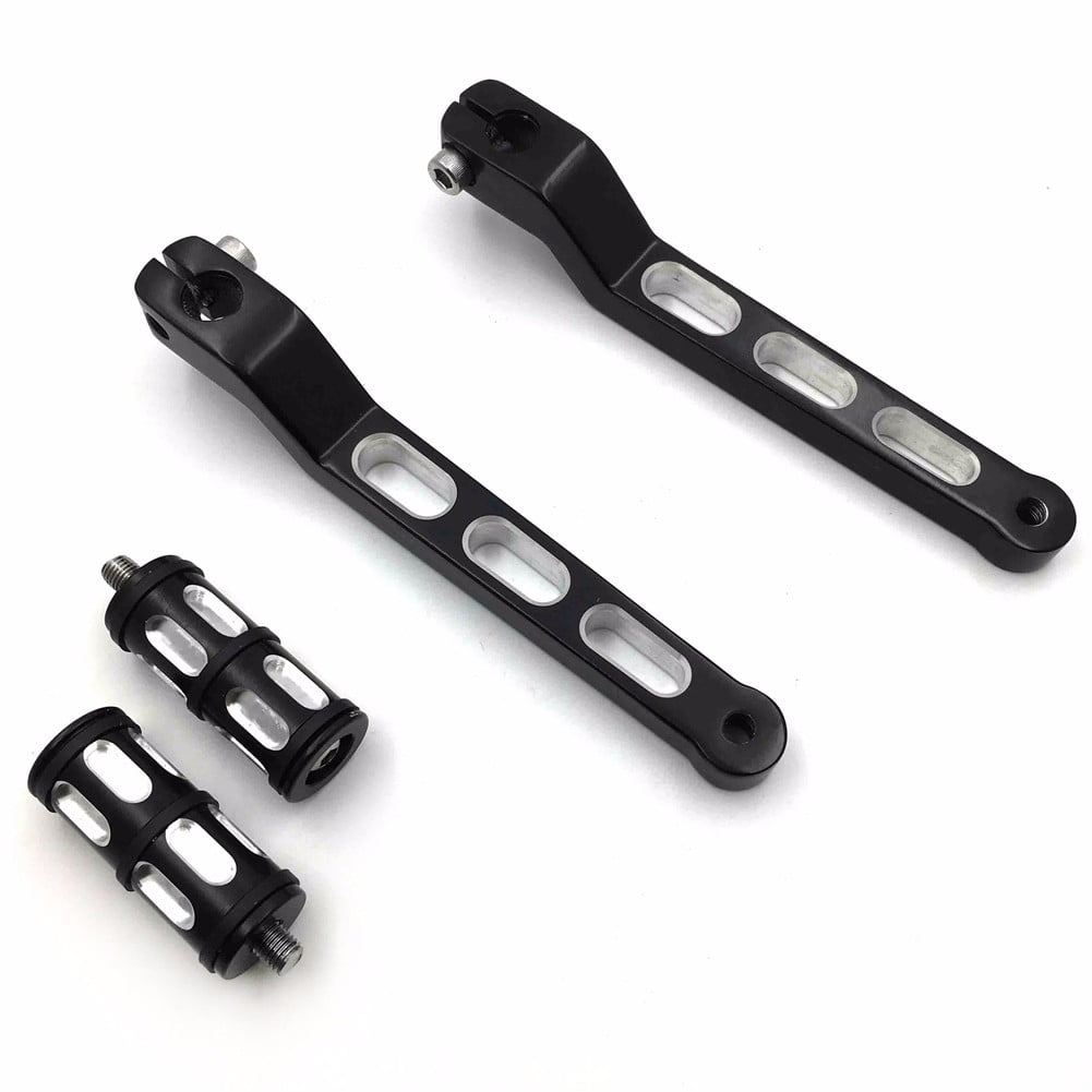 HTT Style 009A Motorcycle Black Aluminum Heel Toe Shift Levers/Gear