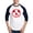 Blue/White, variant on CafePress - Noclowns Baseball Jersey - Cotton Baseball Jersey, 3/4 Raglan Sleeve Shirt