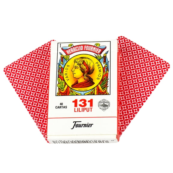 Mini 131 Liliput Deck 40 Spanish Playing Cards Mignon Tuck Case Baraja Española