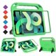 thumbnail image 1 of Funda para iPad Air 5/4 BMOUO Kids con protector de pantalla, color verde, 1 of 9