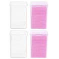 thumbnail image 1 of Tampons de Retrait de Colle à Cils Coton 800 Pcs 1.9x1.9in, 1 of 8