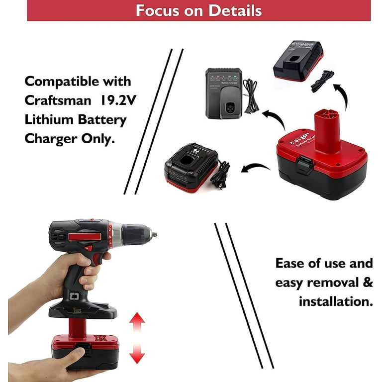 12v Battery Craftsman Volt Battery Charger Lowes Craftsman 20v