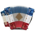 thumbnail image 2 of Rossetti 31 Button Accordion 12 Bass Usa GCF Flag, 2 of 4