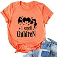 thumbnail image 3 of YourTops Women Hocus Pocus T-Shirt I Smell Children Shirt, 3 of 3