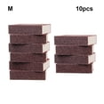 thumbnail image 3 of 10 Pieces Cleaning Scrub Sponge Rust Removal Scrubber Household Descaling Clean Rub Emery Kitchen Dishwashing Tool M/7x7x2.5cm, 3 of 10