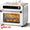 White1, variant on Auseo 25QT Air Fryer Toaster Oven with Convection, 12-in-1 Preset Cooking Mode, Visible Window and Touchscreen, 1700W, White, for home/office/kitchen