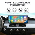 thumbnail image 6 of MOOKAKA 12.3" Smart Display Radio Audio Media Player for BMW 5 Series E60 2006-2010 Models Universal Car Navigation GPS Upgrade Headunit Android Replacement HD Screen Carplay Accessories, 6 of 18