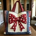 thumbnail image 5 of 250th Anniversary Commemorative Unisex Design Tote Bag Quilted Large Capacity For For Women Men Daily Shopping Travel, 5 of 6