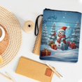 thumbnail image 3 of HELLHERO Polyester Notebook Wraps Gift Christmas Snowman Gifts Book Covers Classic Paperbacks Student Gift Bag, 3 of 8