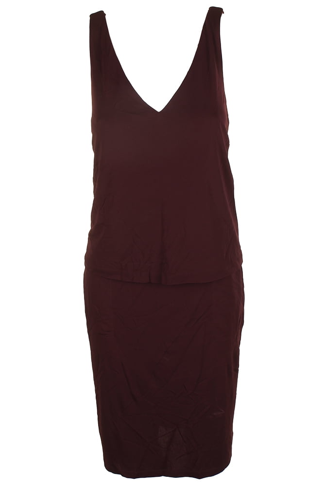 ralph lauren burgundy dress