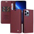 thumbnail image 4 of Funda para iPhone 12 Pro Estuche de Cuero PU Tipo Cartera con Ranuras para Tarjetas y Cierre Magnético, 4 of 5