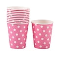 thumbnail image 1 of Injueey 10 Uds. De tazas para fiesta, cena, decoración del hogar, vajilla, tazas, magdalenas, colores felices, suministro de recipientes, ceremonia de Cocina y Comedor Rosado Injueey HA072605-03, 1 of 6