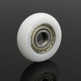 thumbnail image 6 of Wheels Bearing Pulley White POM Moving doors Set Windows 453977 Useful, 6 of 7
