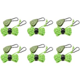 thumbnail image 1 of 4mm Guy Lines Accesorios de camping reflectantes a prueba de viento ajustables Verde, 1 of 4