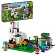 thumbnail image 4 of LEGO Minecraft The Rabbit Ranch House Farm Set, 21181 Animals Toy for Kids, Boys and Girls Age 8 Plus with Tamer and Zombie Figures, 4 of 10