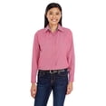 thumbnail image 1 of Micro-Check tejido teñido en hilo para mujer ROJO S Mochilero BP7036, 1 of 1