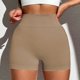 thumbnail image 4 of Pantalones cortos de yoga de cintura alta para mujer: pantalones cortos de ciclismo sin costuras con entrepierna de 4,5 pulgadas, talla real, transpirables y elásticos en cuatro direcciones, para l, 4 of 5