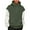 Mens Shirts Army Green, variant on Fake-Two-Piece Hoodies for Men with Zipper and Pocket Long Sleeve Sweatshirts Mens Casual Color Block Loose Pullover Going-Out Streetwear Hoodie Tops