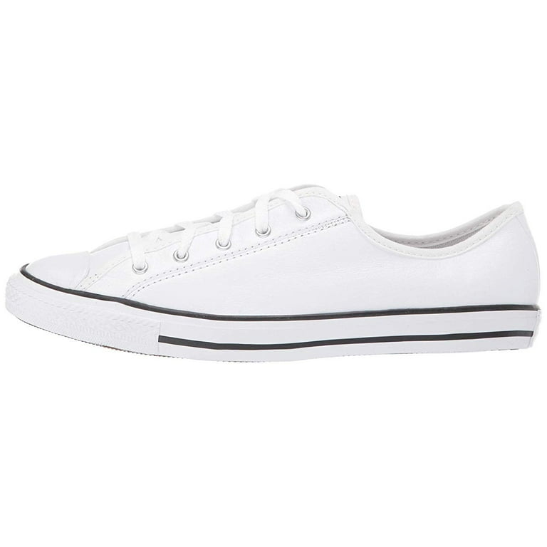 Converse Chuck Taylor All Star Dainty Leather Ox White Black White