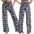 thumbnail image 4 of AMERTEER Pantalon de Pyjama pour Femmes en Tricot Jersey 100 % Coton Vêtements de Nuit, 4 of 6