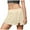 Beige, variant on TJAZFJPA Silver Dress Mini Skirts for Women High Waist Split Hem Casual Fitted Athletic Bodycon Skort Skirts with Shorts Red Mini Dress Women Dresses Summer