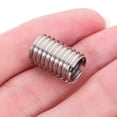 thumbnail image 3 of HONMEET 10Pcs Stainless Steel Thread Conversion Adapter for Internal and External Thread Nut Reinforcement, 3 of 7