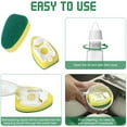 thumbnail image 4 of Heavy Duty Dish Wand with 7 Replaceable Sponge Heads, 4 of 4